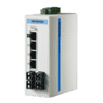 Switch Rail DIN protocole automatisme  4 x 10/100 + 2 Fo SM ST -40~75°C