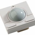 Trackball en bakélite 34mm de diamètre couleur grise Etanchéité: IP40