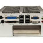 PC Fanless Intel® Core 2 Duo/Celeron® avec 1 slot PCI + 1 slot PCIex1