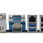 Carte mère industrielle, miniITX LGA1150.VGA/DP/DVI/LVDS/PCIe/2GbE