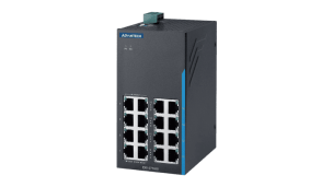 Produit Switch Industriel non managé x16 LAN GB rail DIN Image