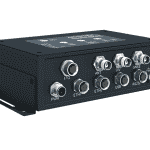Routeur 4G ferroviaire  PoE 2 x LAN, 1 x port série RS232, USB, GPS, 2 x SIM