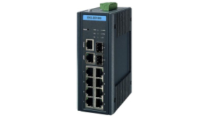 Produit Switch TSN managé x8 LAN GB, x2 Combo ports LAN/SFP IEEE 1588v2 PTP Image