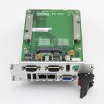 Cartes pour PC industriel CompactPCI, MIC-3325 with D525 CPU 2G RAM XTM dual slot