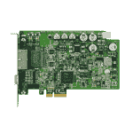 Carte ethernet 2 ports Gigabit POE pour application de vision frame grabber