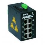 Switch industriel Rail DIN 8 ports RJ45 10/100 Gb -20°C +70°Cc