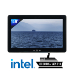 Panel PC fanless 15,6" pour le domaine maritime IEC 60945, IACS E10, DNVGL-CG-0339