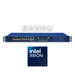Serveur 1U compact Intel Xeon 6, x8 port GBE Fibre et x8 GbE