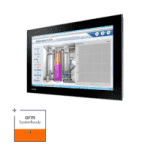 Panel PC 21.5" prêt à l'emploi avec fonction Kiosque (Web et prise en main) sous Yocto 3.3 avec 2 x LAN et 2 x USB