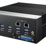 PC Fanless Intel Core i3/i5/i7/i9 de 9ème génération 1xVGA/HDMI, 4xGbE, 8xUSB, 8xCOM