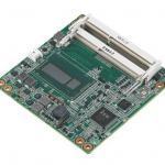 Carte industrielle COM Express Compact pour informatique embarquée, Celeron 2980U 1.6G 15W 2C COMe Compact non-ECC