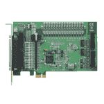 Carte PCIe acquisition, 32 E/S num. TTL, 32 E/S numériques isolées