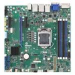 Carte mère serveur micro ATX LGA1700 Intel® 12th Generation avec 4 x DDR5, 3 x PCIe, 4x USB 3.2, 5x SATA3,  2 x LANs, IPMI