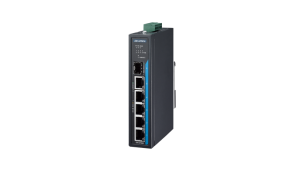 Produit Switch PoE industriel non manageable 4FE+1GE+1G SFP avec alimentation redondante Image