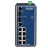 Switch Rail DIN industriel 8 ports + 2 FO SFP Combo