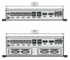 PC industriel fanless à processeur i3-6100U, 8G RAM w/4xLAN,4xCOM,1xmPCIe
