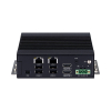 PC fanless Edge évolutif low power équipé d'un processeurs Intel Atom ou Intel Processor N-Series, x2 HDMI 4K, x2 LAN 2.5GbE, x2 COM RS-232 RS-422 RS-485