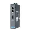 Passerelle série ethernet 1 x RS-232/422/485 et 2 ports RJ45 (-40 ~ 80 °C)