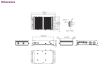 PC fanles Intel Celeron J6412 IP40 large plage de température de fonctionnement, x3 COM, x1 HDMI, x1 VGA, X6 USB, LAN GB