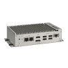 PC industriel fanless à processeur G-T40E 1.0GHz, 2G RAM avec 2xEthernet,2xCOM,2xmPCIe