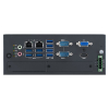 PC fanless modulaire avec processeurs Intel de 12/13 ou 14eme gen. x2 LAN GB, x6 USB, x2 ports COM avec module iDoor