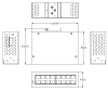Switch ethernet industriel 16 ports 10/100/1000Mbps non managé (-40°C ~ 75°C)