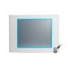 Ecran encastrable industriel 15", tactile, USB/série, VGA+DVI, 24VDC, IP65 face avant