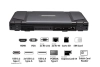 PC portable durci 14", i5, 8Go DDR4, 256Go NVMe, Windows 10 Pro, Wifi 6, BT, 3xUSB, RJ45, VGA, HDMI, COM, Lecteur SD
