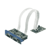 Module d'extension iDoor RS-232 isolée, DB9 x 2, (type USB)
