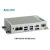 PC Fanless compact Intel® Celeron J3455avec 4xUSB, 4 x COM, 2 x LAN et 2 emplacements pour iDoor avec 4GB RAM