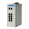 Switch Rail DIN automatisme 8 ports Gigabit POE + 2 1000Mbps