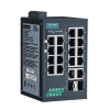 Switch Rail DIN industriel PROFINET ProView 16 ports FE + 2 Gb  -40°C 75°C