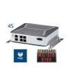 Switch RJ45 PoE+ embarqué x4 ou x8 ports Gigabit MIL-STD-810H