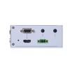 PC fanless robuste équipé d'un processeur Intel avec x4 ports COM isolés, x2 LAN, entrées et sorties digitales programmables, Rail-DIN
