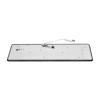 Clavier médical silicone rétro-éclairé 109 touches avec touchpad capacitif IP65 désinfecable sur table ou encastrable