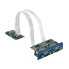 Module iDoor de communication et d'acquisition de données, OXPCIe-952 UART, Isolated RS-422/485, DB9 x 2