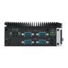 PC Fanless Rail Din avec Intel® Core i5-1145G7E, 2 x HDMI, 4 x LAN, 6 x USB , 4 x COM,