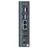 PC fanless compact avec Intel Atom x6413E, 8 GB DDR4, 2 x LAN, 2 x COM, 4 x USB, Rail DIN