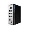 PC fanless avec Intel Core Ultra LAN, x4 COM, HDMI, DP, GbE, GPIO, x6 USB