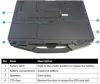PC Portable semi-durci 15" Durabook avec port série RS232 et option tactile