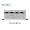 PC Fanless compact Intel® Celeron J3455avec 4xUSB, 4 x COM, 2 x LAN et 2 emplacements pour iDoor avec 4GB RAM