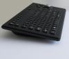 IEC-60495 - Clavier marine rétro-éclairé VESA 75 avec trackball 25mm en caoutchouc 92 touches IP67 USB Allemand
