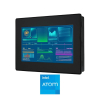 Panel PC IP66 équipé d'un processeur Intel Atom X5, x2 GbE, COM, IP66