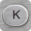 Clavier durci en inox 105 touches montage en panneau