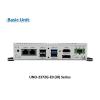 PC Fanless compact Intel® Celeron J3455avec 4xUSB, 4 x COM, 2 x LAN et 2 emplacements pour iDoor avec 4GB RAM