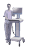 Chariot pour application médicale, AMiS-50, w/o PC w/ motor, 420W, Câble - POC/AIO
