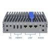 PC Fanless compact avec un processeur Intel Core I3, I5 ou I7 de 12eme génération, 3 x HDMI, 1 x VGA, 3 x LAN, 2 x COM, 4x USB (-20 ~ +50°C)