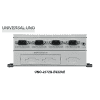 PC fanless modulaire QuadCore J1900 4xCOM 4xUSB rail DIN, VESA et extension iDoor