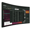 43" Ultra HD Curved Touchscreen Display Portrait/Landscape VESA HDMI, VGA, DP