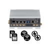 PC Fanless de sécurité ICS compact Rail DIN avec processeur Intel Atom, avec double 5G, double Wi-Fi et double alimentation